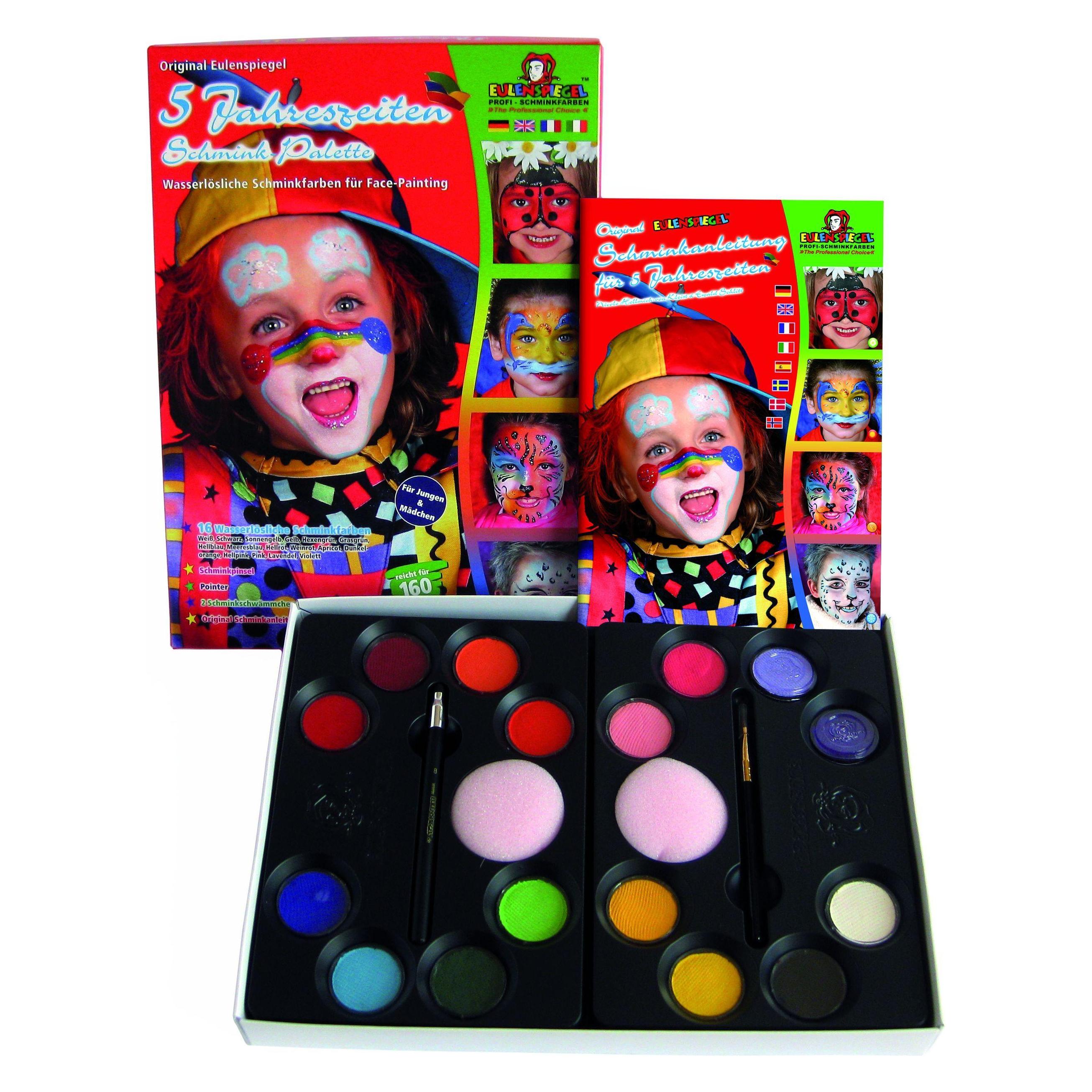 Eulenspiegel 5 Jahreszeiten-Schmink-Palette (4028362212059)