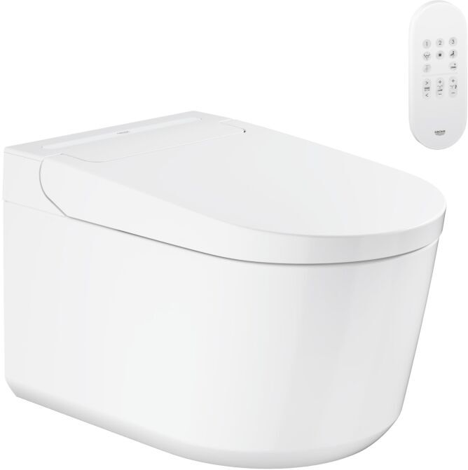 Grohe Sensia Dusch-WC 36507SH0 Komplettanlage für Unterputzspülkästen, Wandmontage, alpinweiß
