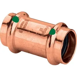 Muffe PROFIPRESS 2415, 22mm, 292683 aus Kupfer, für Wasser