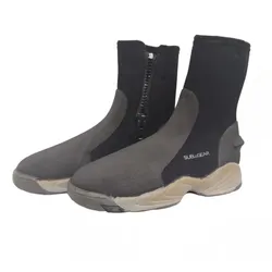 Subgear Pro Zip - 6,5 mm - Neoprenboots - helle Sohle - Gr: 37 - 38 (6) - XS #