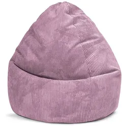 Sitzsack BeanBag Shara XXL - 300 Liter in Cord-Optik Lila