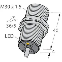Turck Sensor BI10-G30-Y2X 7M