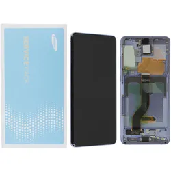 LCD Display mit Rahmen für Samsung Galaxy S20+ G985F, Galaxy S20+ 5G G986F, BTS Edition Lila