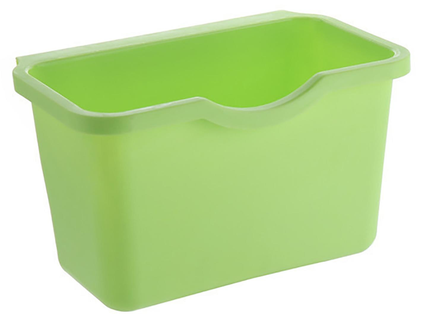 Gistuch Hangende Prullenbak Groen - Ruimtebesparende Open Afvalbak voor Keuken en Badkamer
