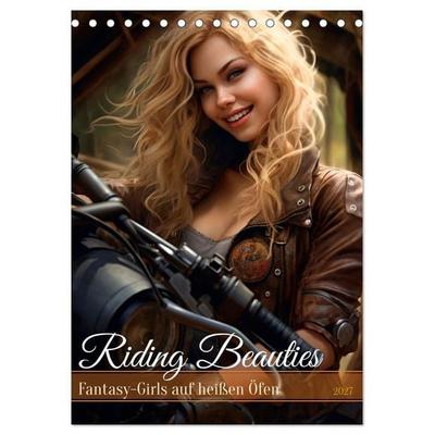 Riding Beauties (Tischkalender 2027 DIN A5 hoch), CALVENDO Monatskalender