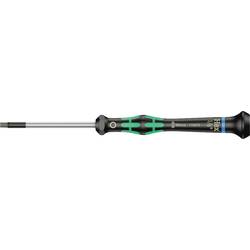 Wera 2054 Elektrotechnik und Feinwerktechnik Innen-Sechskantschraubendreher Schlüsselweite (metrisch): 3.2 mm Schlüsselweite (Zoll): 1/8 Zoll Klingenlänge: 60 05118075001