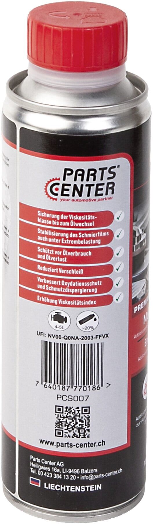 Parts Center Motoröl Additiv 300ml (PC-207)