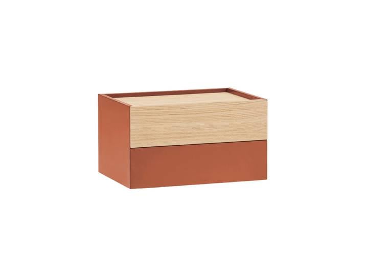 Design Nachttisch „Otto“, wandhängend Arkilla / Eiche Teulat