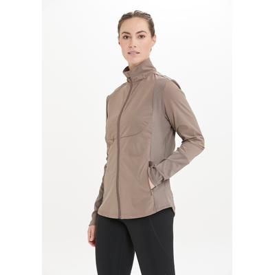Laufjacke ENDURANCE "Medear", Damen, Gr. 42, rosa (kupfer), 87% Polyester, 13% Elasthan, unifarben, normal, ohne Ausschnitt, Jacken, aus winddichtem Material