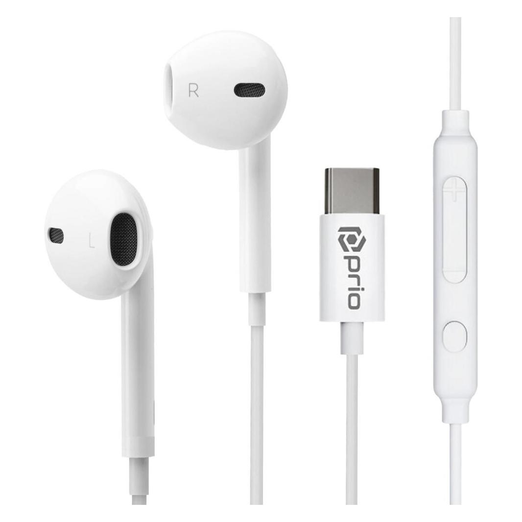 prio Stereo USB C Headset classic (Keine Geräuschunterdrückung, Kabelgebunden) (PWE-1301)