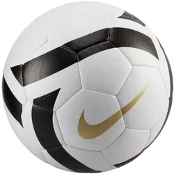 NIKE Legacy Elite Fußball Trainingsball 100 - white/black/gold 5