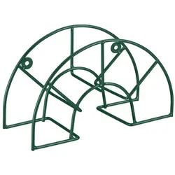 relaxdays Schlauchhalter 45 m Stahl