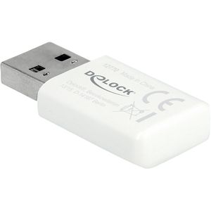 DeLock WLAN-Adapter 12770, Nano, AC1200, USB 3.0, bis 1167 Mbit/s, Wi-Fi 5, 5 GHz & 2,4 GHz, MU-MIMO