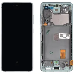 Kaputt.de Samsung Galaxy S20 FE 4G (G780) Display (mit Rahmen) mint (Cloud Mint) (Display), Mobilgerät Ersatzteile, Grün