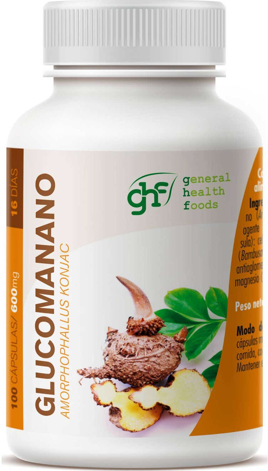 GHF Glucomanano 100 caps