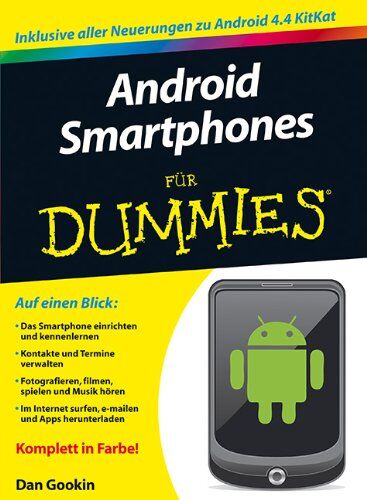 Dan Gookin - Android-Smartphones für Dummies (Fur Dummies) - Preis vom 13.10.2026 11:25:28 h