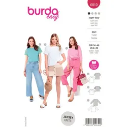 burda Schnitt 6010 „Basic Shirt lässig“