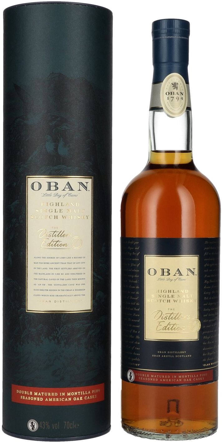 Oban The Distillers Edition Double Matured 43% Vol. 0,7l in Geschenkbox