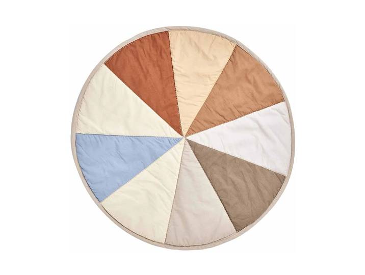 OYOY Tapis pour enfants matelassé Moni Ø100 cm Multi