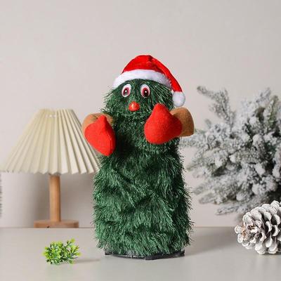 Inspired Deals Electric Rotating Musical Dancing Santa Christmas Tree Decoration Toy Large