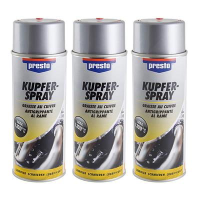 Presto 3x 400ml Kupfer-Spray [Hersteller-Nr. 306383]