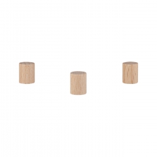Halmakegel.com Zylinder - Walze Fortuna - 15x20mm - natur 256622