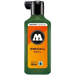 Feuerstein, Ersatzpatronen + Tintenfass, Nachfülltinte (Grün, 180 ml)