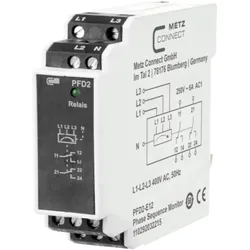 Metz Connect PFD2-E12. Produktfarbe: Schwarz, Weiss, Temperaturbereich in Betrieb: -5, Relais