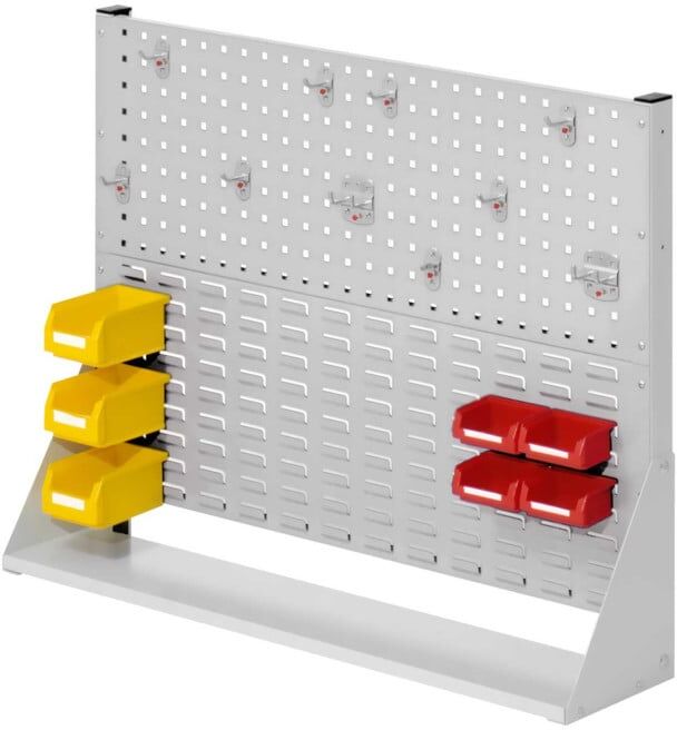 Kappes Stellwand RasterPlan Gr. 2 einseitig RAL 7035 mit Ausstattung (7002.01.0313)
