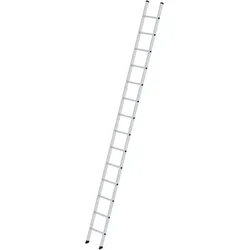 Guenzburger, Leiter + Gerüst, Sprossen-Anlegeleiter 350mm breit ohne Traverse 14 Sprossen (Anlegeleiter, 415.40 cm)