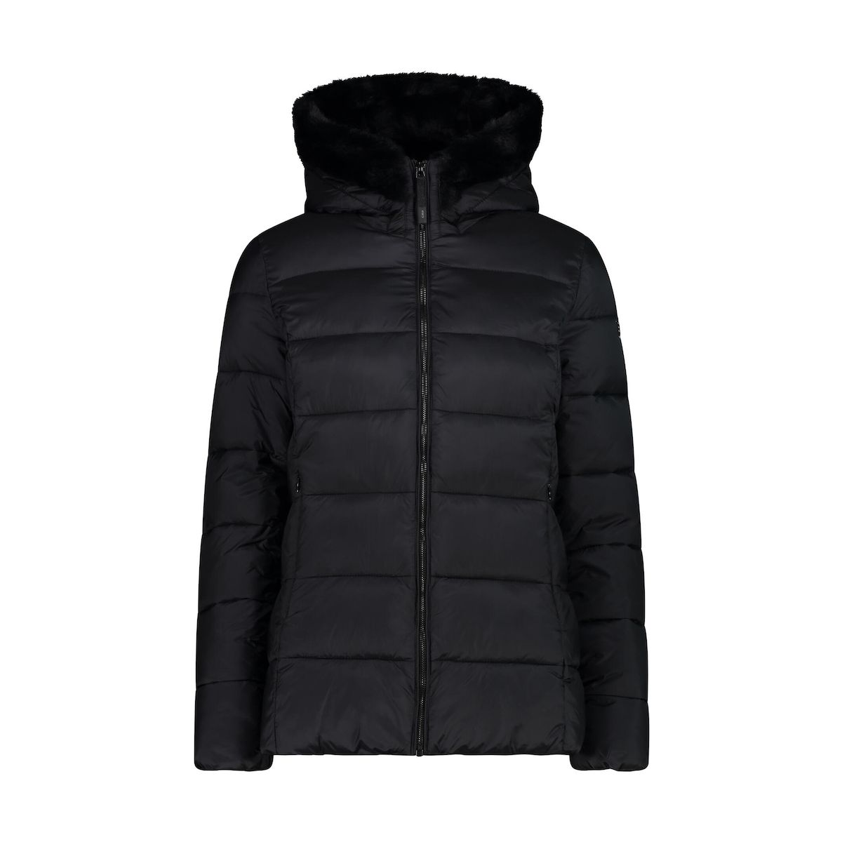 CMP Woman Jacket FIX Hood nero (U901) 36 34K0036F-U901-36