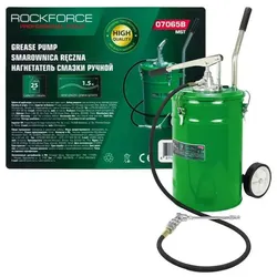 Rockforce, Kartuschenpistole + Fettpresse, Manuelle Fettpresse 25 kg (Fettpresse)