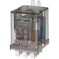 FIN 60.63.8 12V - Universalrelais, 3 CO, 12 V AC