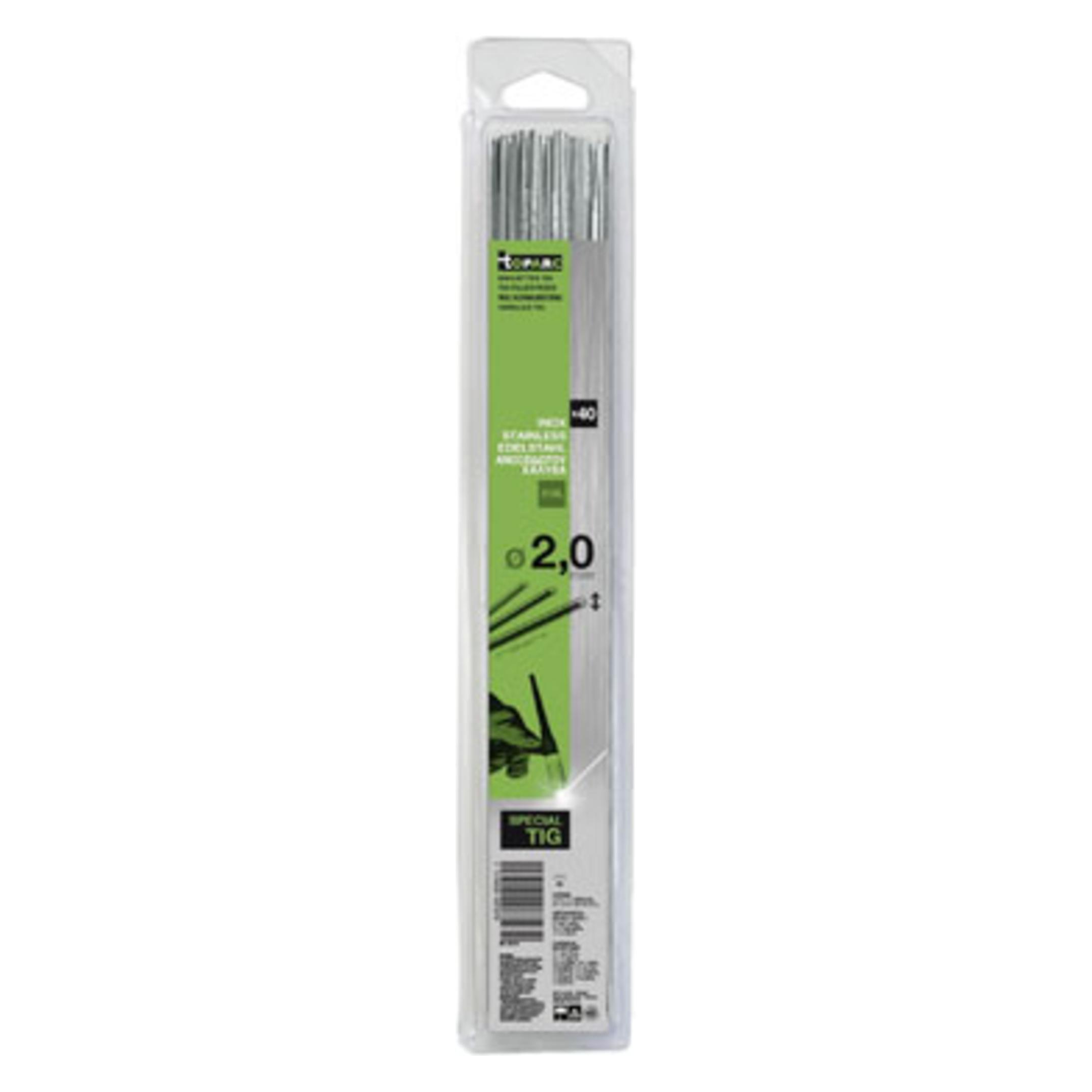 Toparc 087279 WIG-Schweissstäbe Edelstahl 316L (087279)