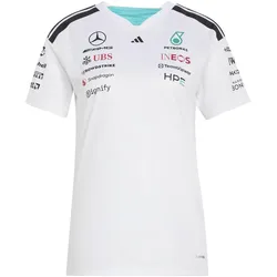 adidas Mercedes-AMG Petronas Formel 1 Team Fahrer Trikot Damen KF0163 - white XS