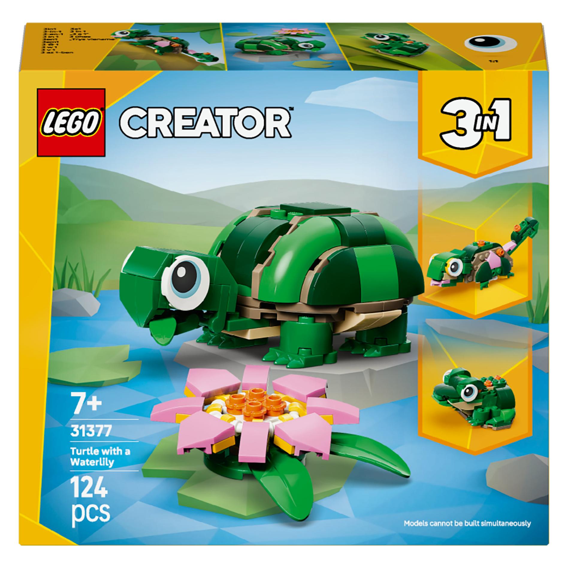 LEGO Schildkröte mit Seerose (31377, LEGO Creator 3-in-1) (31377)