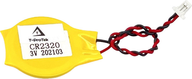 T-ProTek RTC BIOS CMOS batterij compatibel met model CR2320-60E
