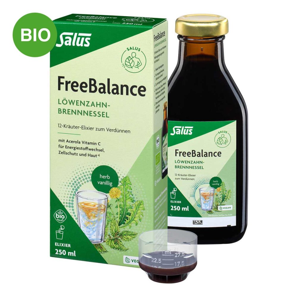 SALUS Pharma GmbH Salus FreeBalance Löwenzahn-Brennnessel 12-Kräuter-Elixier 18893004