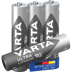 VARTA Ultra Lithium AAA Blister 4