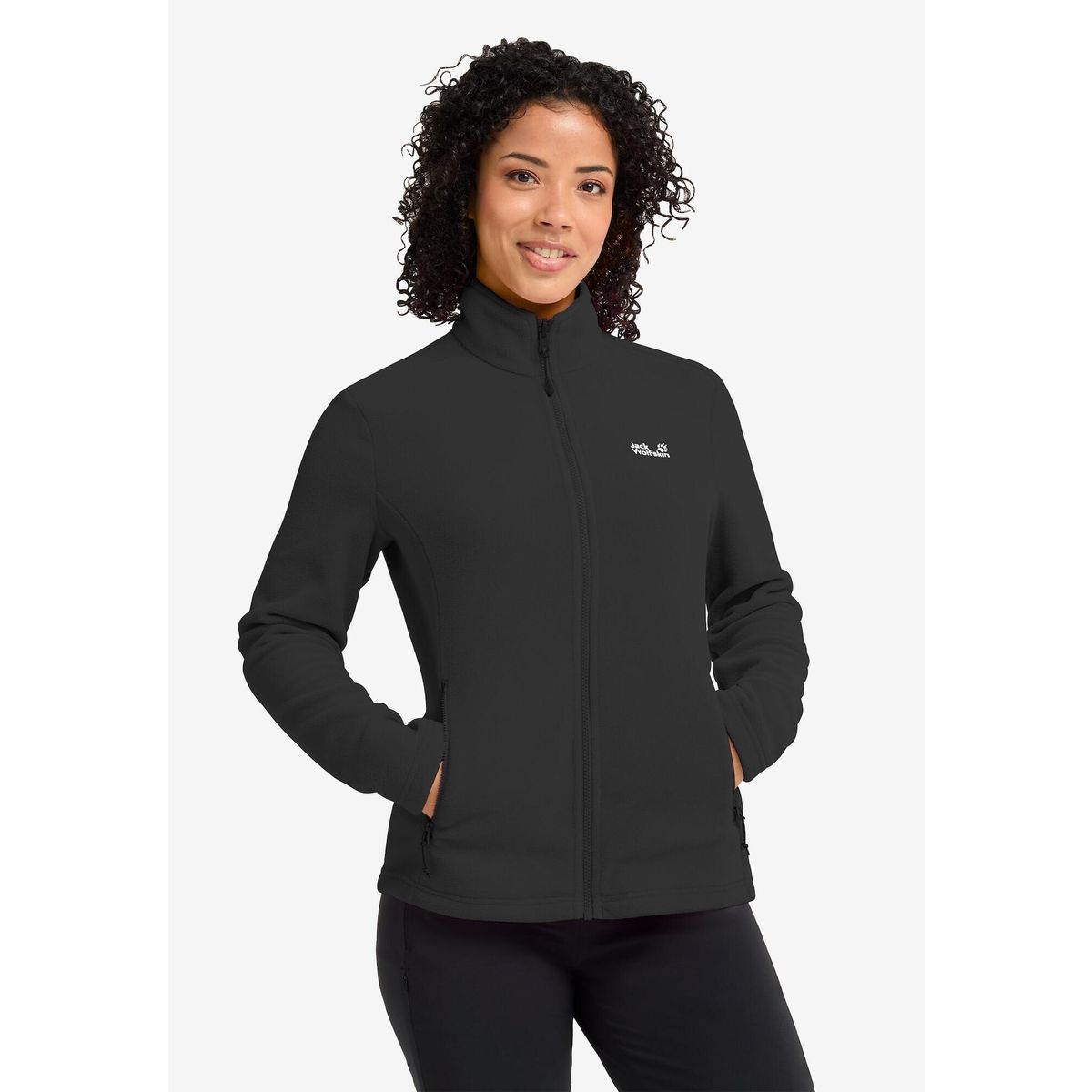 Jack Wolfskin Taunus 100 Full Zip W black (6000) L A65796_6000_A10