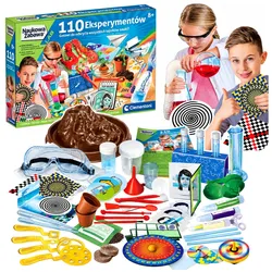 Wissenschaftlicher Spaß 110 Experimente Polnische Sprache Clementoni 50720