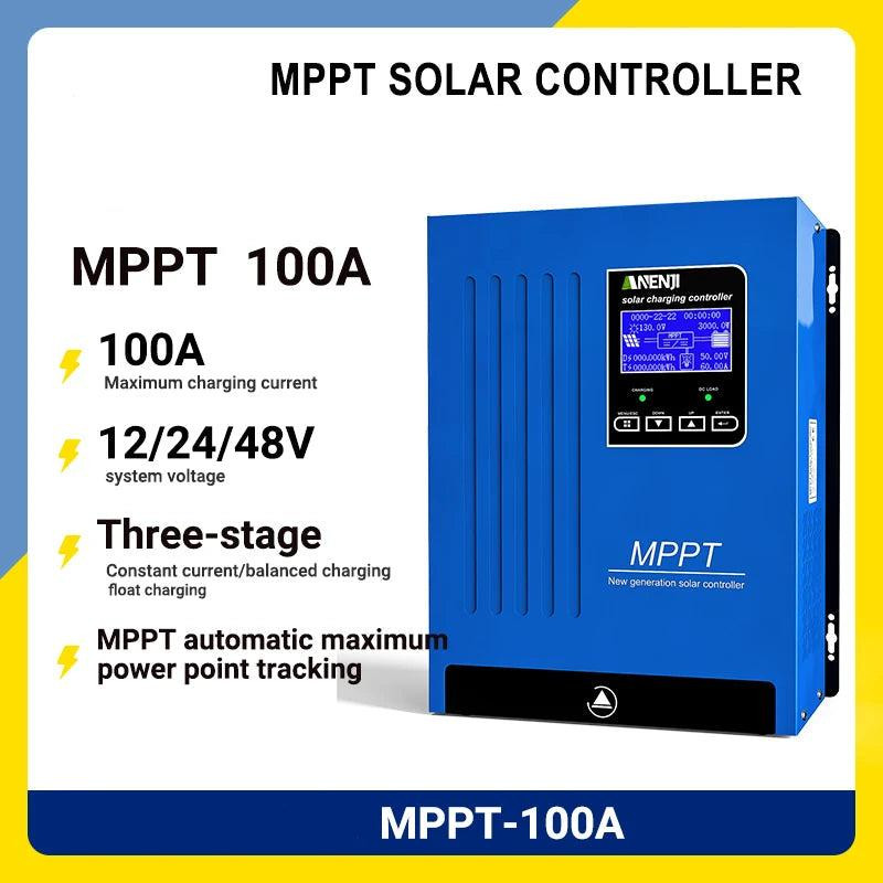 Selius MPPT Laadregelaar Solar Controller 100A voor 12V/24V/48V Systemen