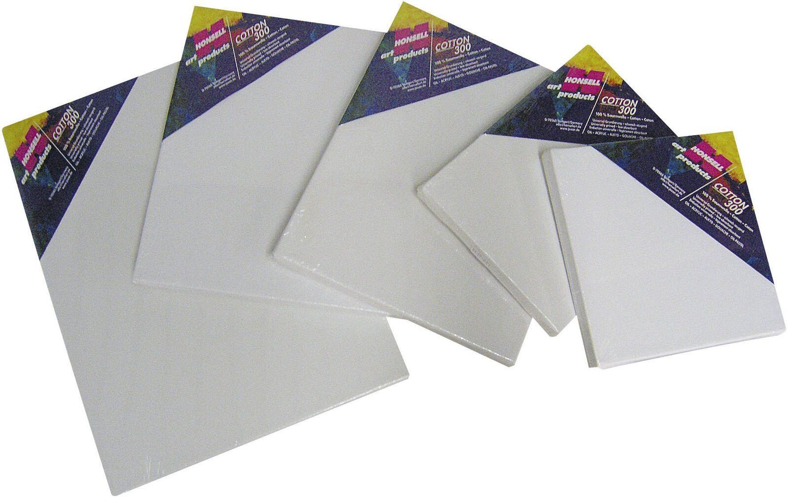HONSELL art products Keilrahmen Cotton 300 rechteckig weiß 13,0 x 18,0 cm 12318