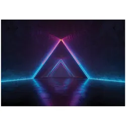 FOTOTAPETE Abstrakt Gaming Blau 300x210 cm