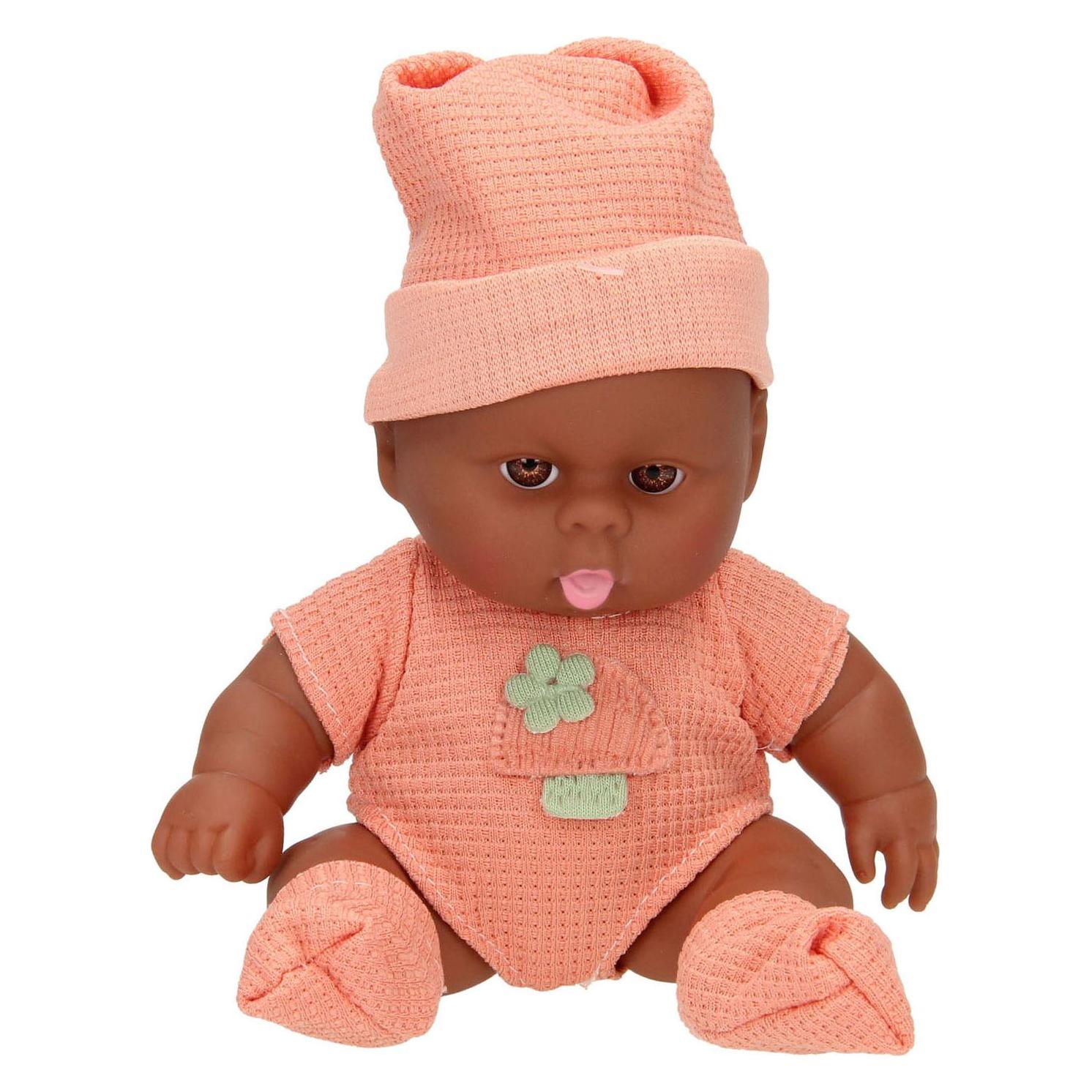 Lobbes Babypuppe mit Waffelanzug und Mütze (66853732)