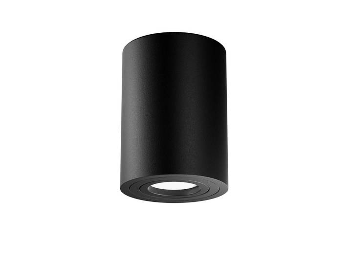 Maytoni Aufbauleuchte, Schwarz, Metall, 11.5 cm, CE, gleichmässige Lichtverteilung, Lampen & Leuchten, Innenbeleuchtung, Spots & Strahler, Aufbauspot