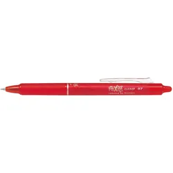 PILOT FriXion Ball Clicker Tintenroller 0.4 mm, Gehäusefarbe:  rot