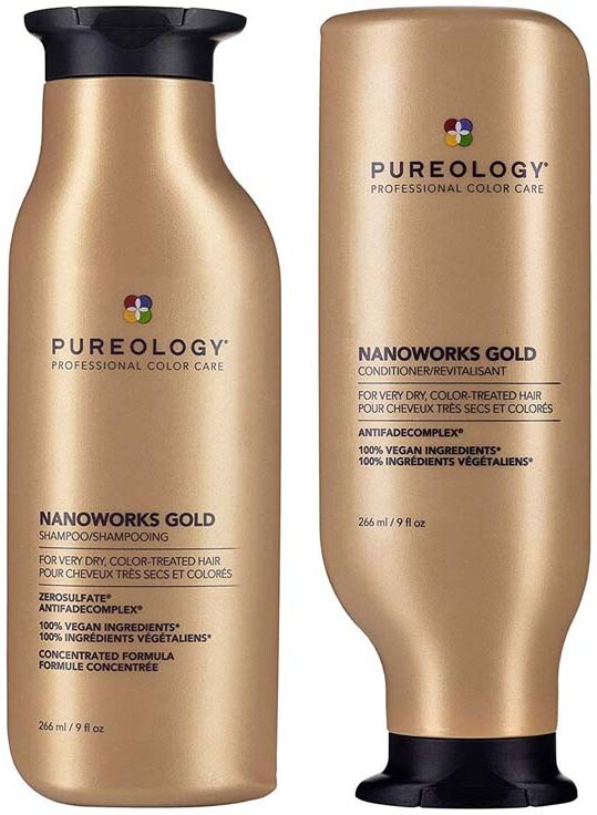Pureology Nanoworks Gold Shampoo 266ml and Conditioner 266ml Duo