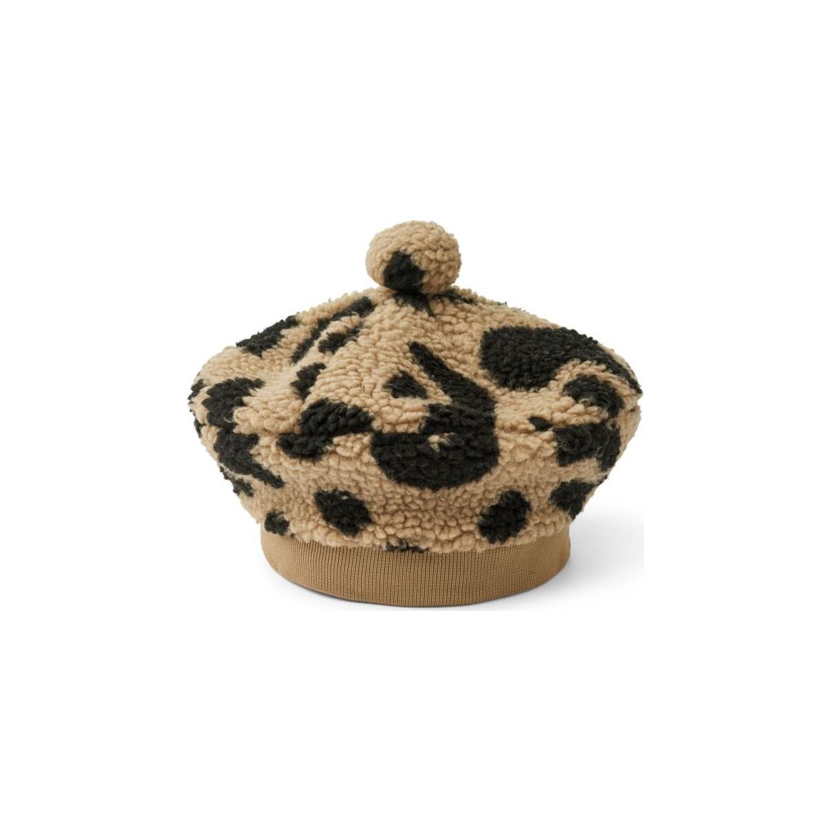 Liewood Poplar Pile Beret Hat mega leo / oat mix (0101) 1/2 Y LW20828-0101-1/2 Y-CU