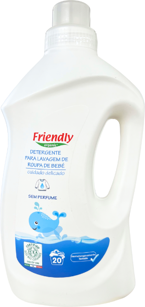 Friendly Organic Detergente Lavagem de Roupa Bebé 1L